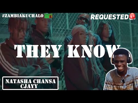 THE PRINCESS HERSELF👸 Natasha Chansa ft CJayy - THEY KNOW (Official Video) #reaction #zambia