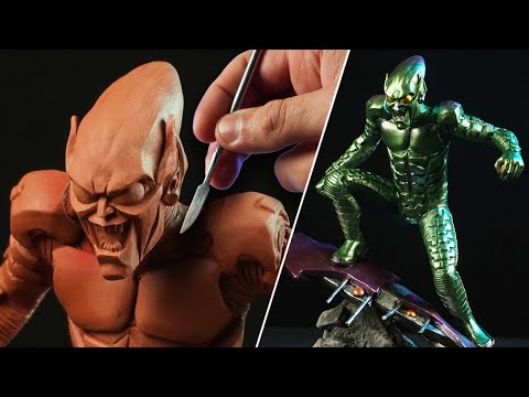 Sculpting GREEN GOBLIN | Spider-Man: No Way Home