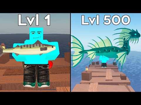 Eu Fui de NOOB a PRO no Roblox Fisch!