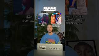 Who Had The Best SNL Song? SZA “Big Boy” or Timothée Chalamet &amp; Pete Davidson #shorts #sza #snl #rap
