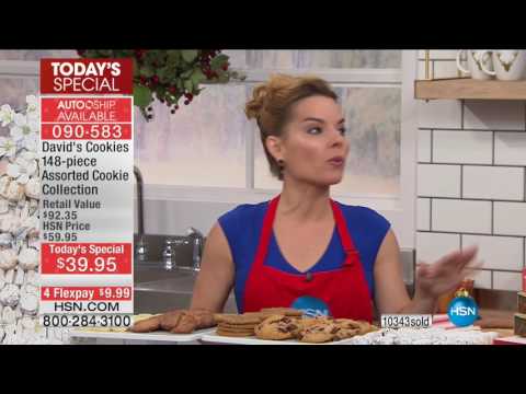HSN | HSN Today: Holiday Treats featuring David's Cookies 11.29.2016 - 08 AM