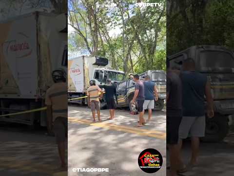 Entre Condado e Itaquitinga! PE 004 Caminhão X Viatura do Sistema Prisional