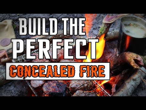 Build The Perfect Stealth Fire | Dakota Fire Pit In 5 Easy Steps #bushcraft #dakotafirepit