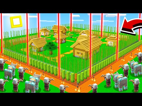 8 WAYS TO DEFEND A VILLAGE IN MINECRAFT 1.16