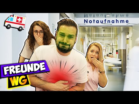 SAM MUSS INS KRANKENHAUS! Extreme Bauchschmerzen und Übelkeit! Freunde WG #69