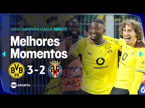 DOIS GOLS CONTRA BIZARROS E GUIRASSY DECIDINDO! BORUSSIA DORTMUND 3X2 VILLARREAL