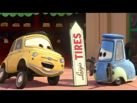 Spinning  | Tales From Radiator Springs | @disneyjr