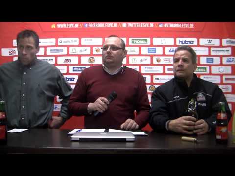Pressekonferenz ESV Kaufbeuren vs. Löwen Frankfurt | 05.01.2016