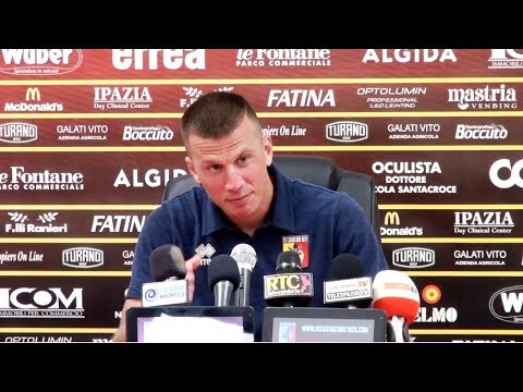 Catanzaro-Teramo 2-1: Casoli in sala stampa