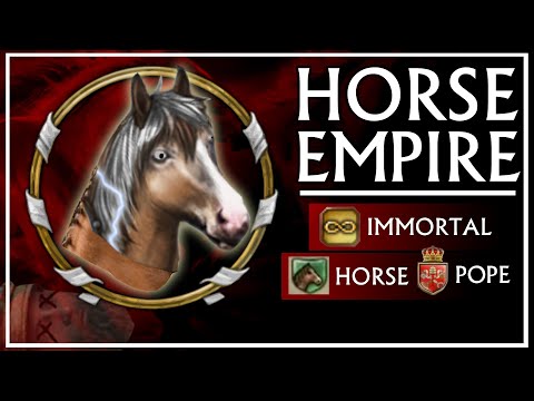 Replacing Humanity with Horses in Crusader Kings 2