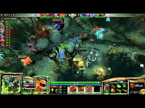 Evil Geniuses vs 4FC Game 2 Part 1   The Defense 4 DOTA 2   TobiWan