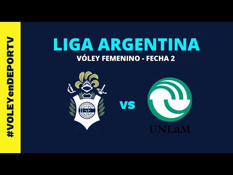 Gimnasia LP vs UNLaM - Fecha 2 - Liga Argentina Femenina de Voley