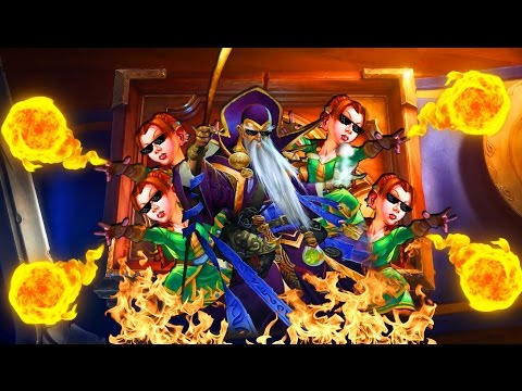 Hearthstone: Mage Exodia OTK Deck (Infinite Fireball)