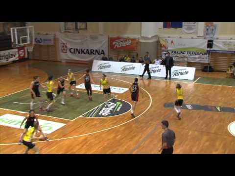 MŽRKL 2015/16, 3. kolo: Athlete Celje - Čelik Zenica, 1/2 (22.10.2015)