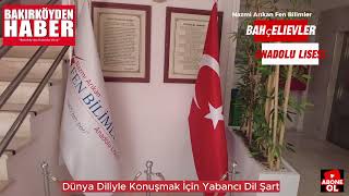 Fen Bilimleri Bahçelievler Anadolu Lisesi Kurucusu Canip Aziti  Yabanc