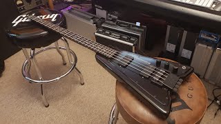 Video thumbnail for 1983-1985 STEINBERGER XP2 BASS N1197 PASSIVE EMG PICKUPS BOLT-ON XP-2 UP CLOSE VIDEO REVIEW by Essex Recording Studios