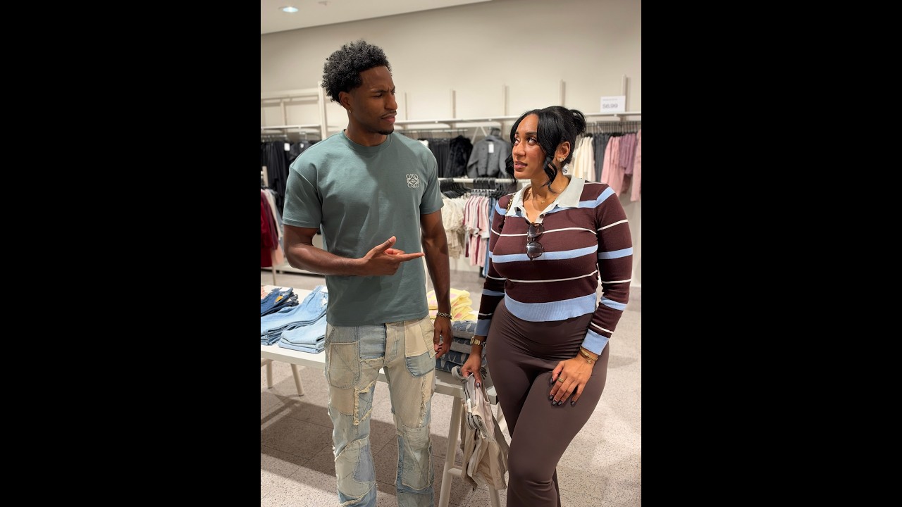 Tre runs into Brii and she looks a little bigger!