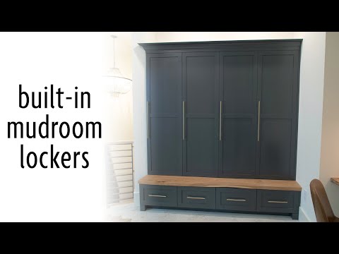 image-How much do custom mudroom lockers cost?
