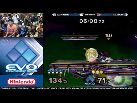 EVO 2015 SSBM: PewPewU vs. Kalamazhu Pools