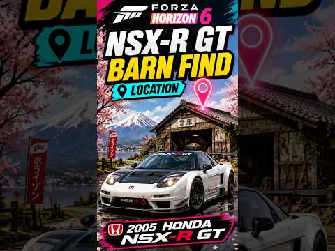 Thumbnail for Honda NSX-R GT Barn Find Location | Forza Horizon 6 by Honda NSX
