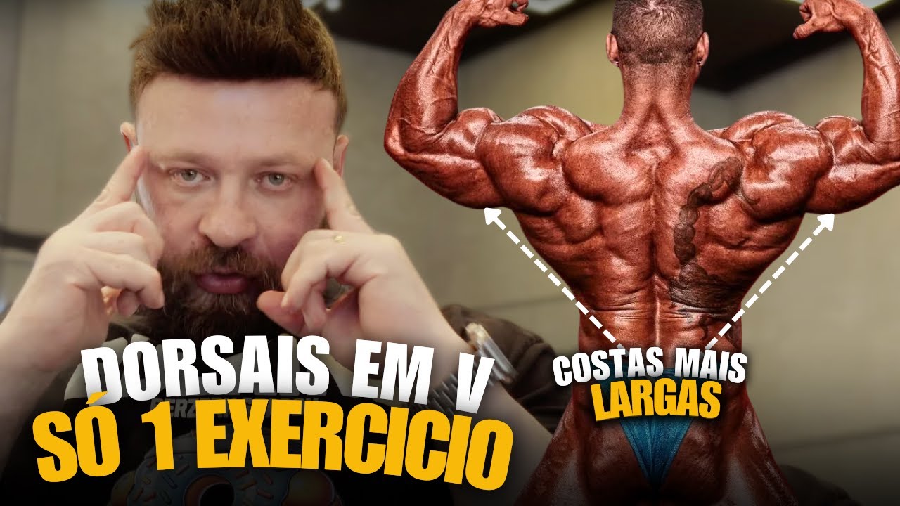 APENAS 1 EXERCICIO! O SEGREDO PARA UM V-SHAPE PERFEITO