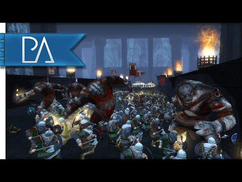 SIEGE OF AZANULIMBAR DUM - Third Age Total War Gameplay