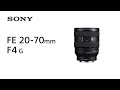 Sony Zoomobjektiv FE 20–70mm F/4 G Sony E-Mount