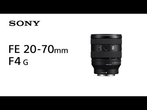 Sony FE 20-70mm F4 G Compact Lightweight Zoom Lens (SEL2070G)