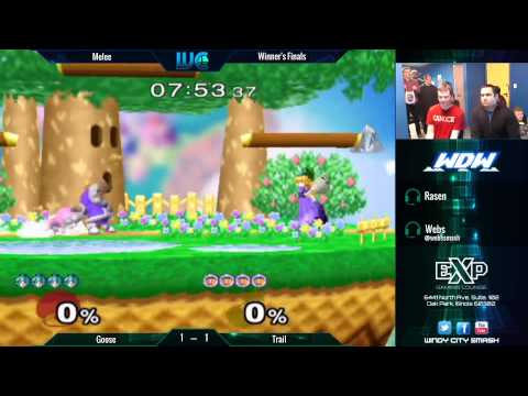 WDW 12/10/14 - Trail (ICs) vs. Goose (Peach/Fox/Sheik) Melee Winner's Finals