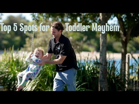 TOP 5 Southern GC Locations for Toddler Mayhem | Southern Gold Coast 4k