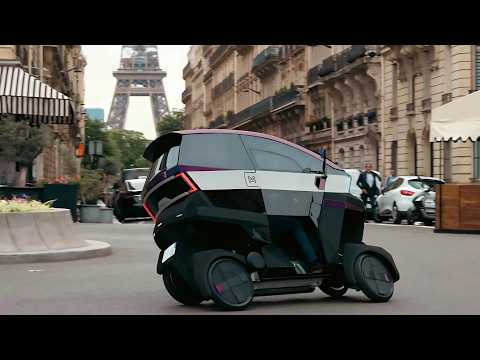 2025 ÆMotion Electric Tilting Bike UNVEILED! | Filters Traffic Like a Bike, Comfort of a Car!