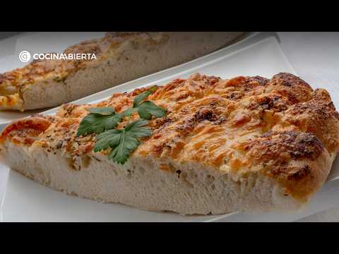 Garlic and cheese bread with oregano | Recipe by Joseba Arguiñano