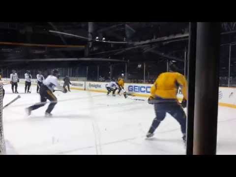 Nashville Predators Practice