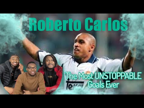 AMERICANS FIRST REACTION TO Roberto Carlos The Most UNSTOPPABLE Goals Ever