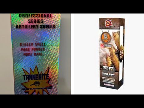 Fireworks demo comparison- Black Scorpion 50BMG 6’ vs Tannerite 4’ shells