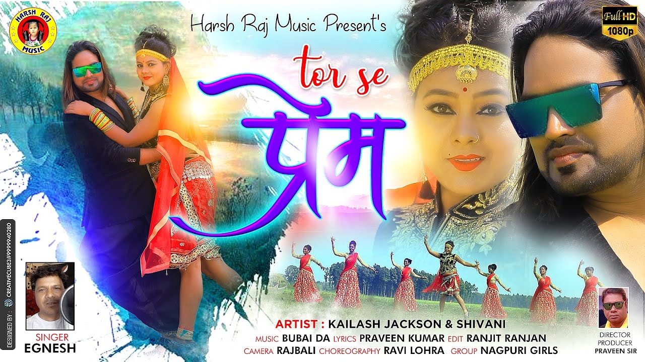 New Nagpuri Song // Tor Se Prem // Singer Ignesh Kumar // Actor Kailash Jackon And Shivani