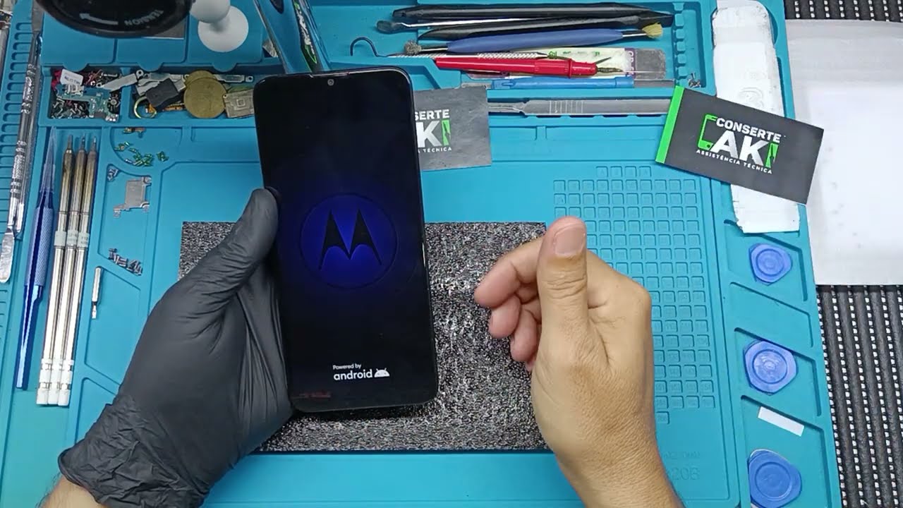 MOTO E7 NÃO LIGA - APARECE A LOGO E REINICIA [RESOLVIDO]