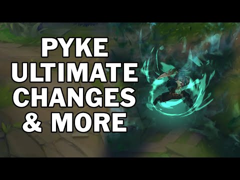 HUGE PYKE EXPERIMENTAL CHANGE & MORE - Balance Reworks | PBE 12.9