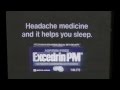 Excedrin PM Commercial