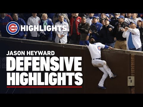 Cubs Outfielder Jason Heyward's Defensive Highlights