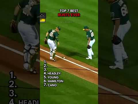 Top 7 Best Bunts Ever 🤯