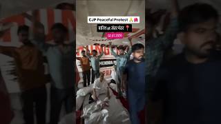 cjp protest jantar mantar baarish me bhi jari hai, cockroach Janta party Abhijeet Dipke