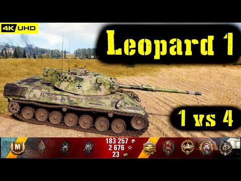 World of Tanks Leopard 1 Replay - 10 Kills 11.6K DMG(Patch 1.6.1)