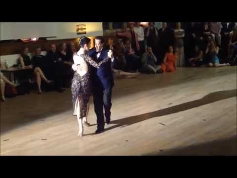  Miguel Angel Zotto  and  Daiana Guspero  are  dancing  at  England International Tango Festival  in  2016