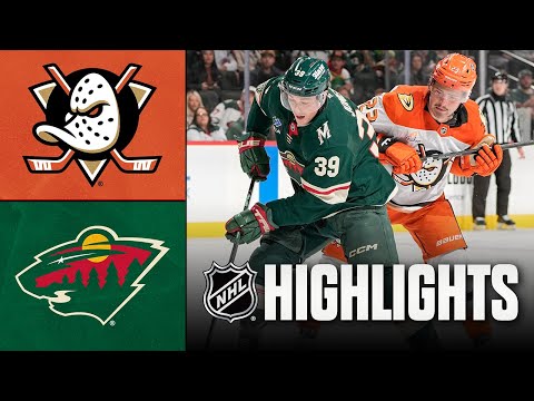 NHL Highlights | Ducks vs. Wild | November 15, 2025