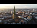 Drone Footage Wakefield West Yorkshire NYE 2020