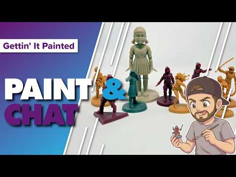 Zombicide 2nd Edition & Squid Game Painting Live Stream and Chat