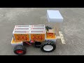 How To Make Matchbox Tractor At Home Diy Tractor Backhoe Loader Mini Toy Caltiwetar Project