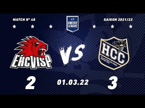 01 03 2022 EHC Viège   HC La Chaux-de-Fonds (2-3)