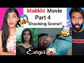Makkhi (Eega) Part 4 | Hindi Dubbed Movie | Revenge Scene | Nani | Samantha | Sudeep | Reaction